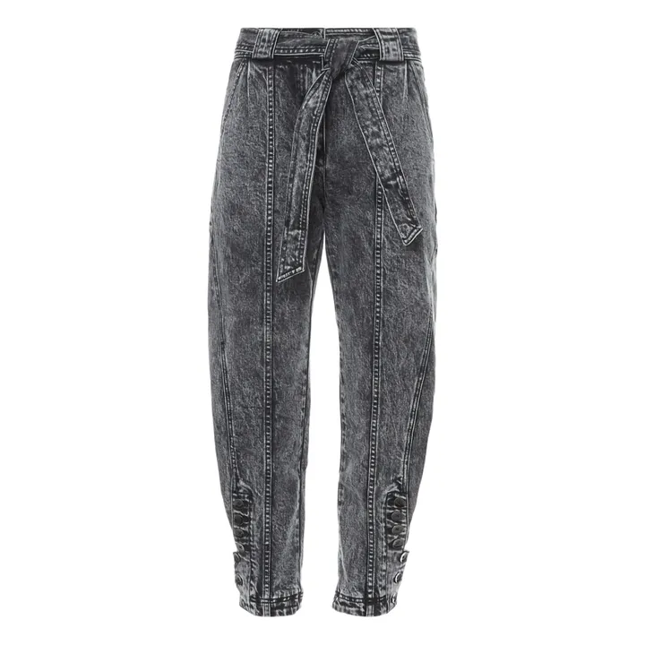 Jeans Carmen con cintura Acid Wash | Grigio- Immagine del prodotto n°0