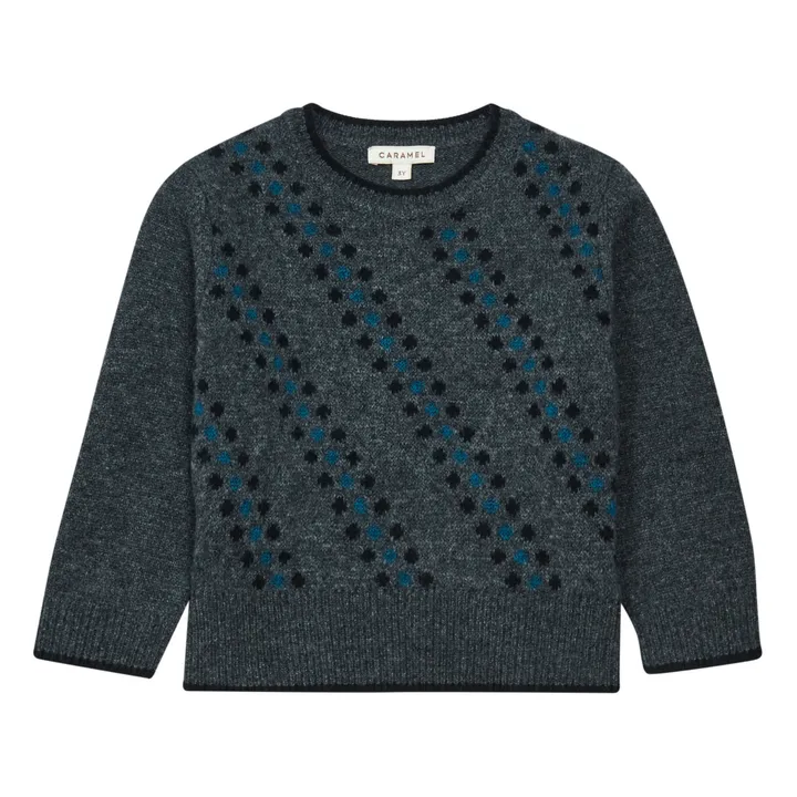 Jersey de lana de merino Egret | Gris- Imagen del producto n°0