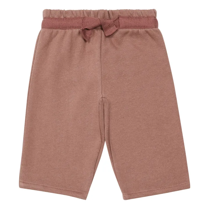 Pantalón Modeste de algodón orgánico | Rojo ladrillo- Imagen del producto n°0