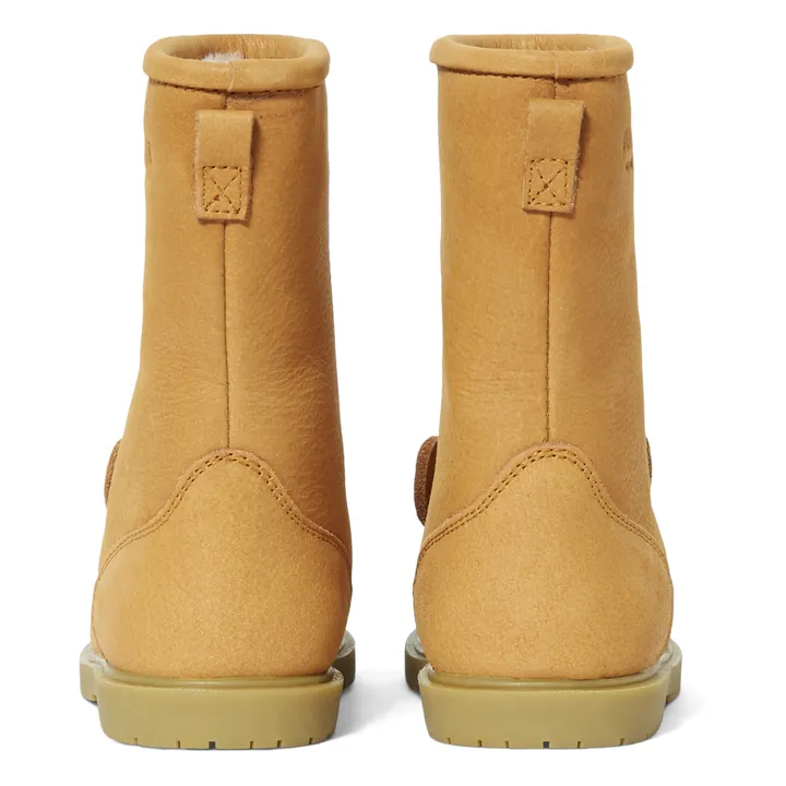 Bottes Fourrées Lion Wadudu | Camel- Image produit n°4