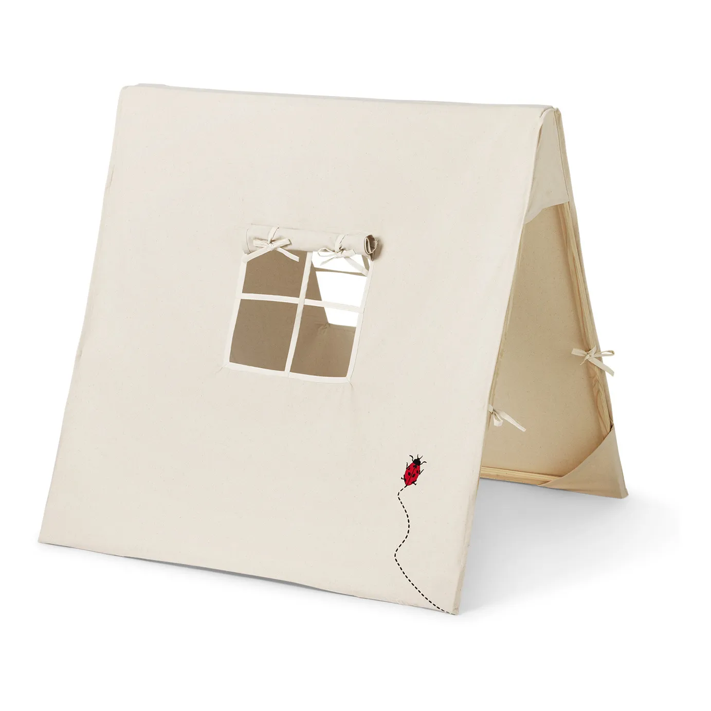 Ferm Living Kids Off White Ladybug Tent