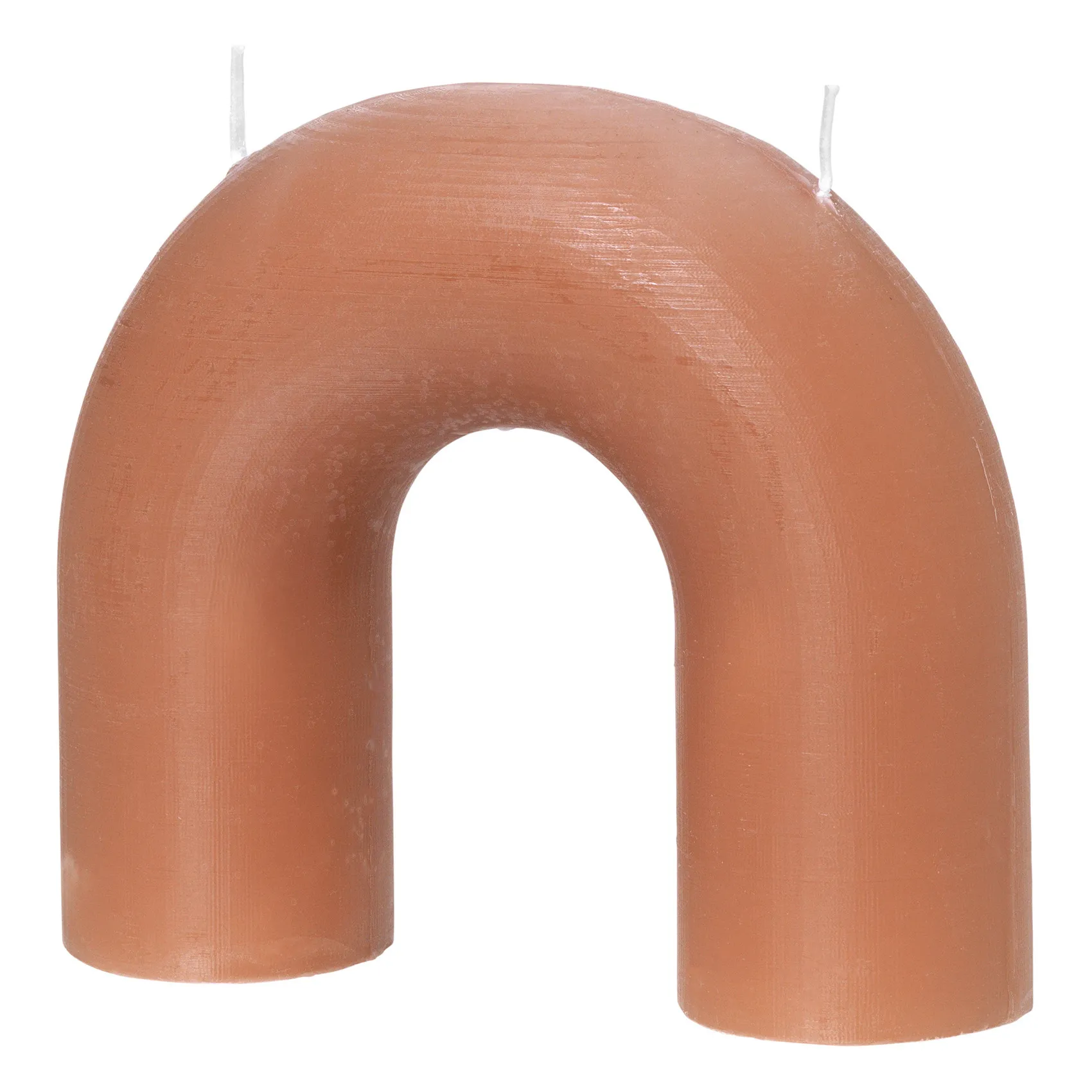 Broste Copenhagen Amber Bend Decorative Candle