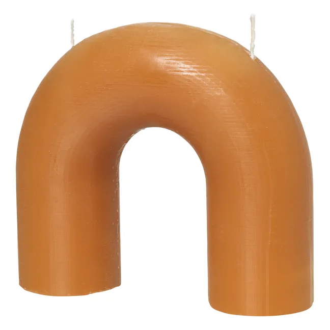 Candela decorativa Bend | Miele