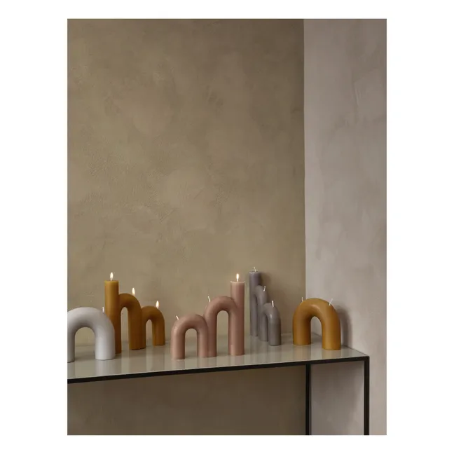 Candela decorativa Bend | Miele
