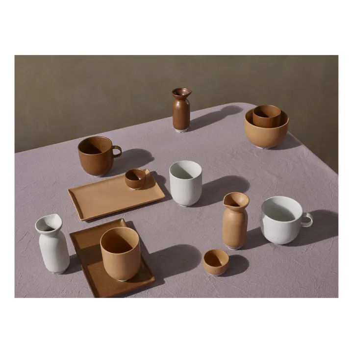 Eli Stoneware Bowl | Caramel- Product image n°1