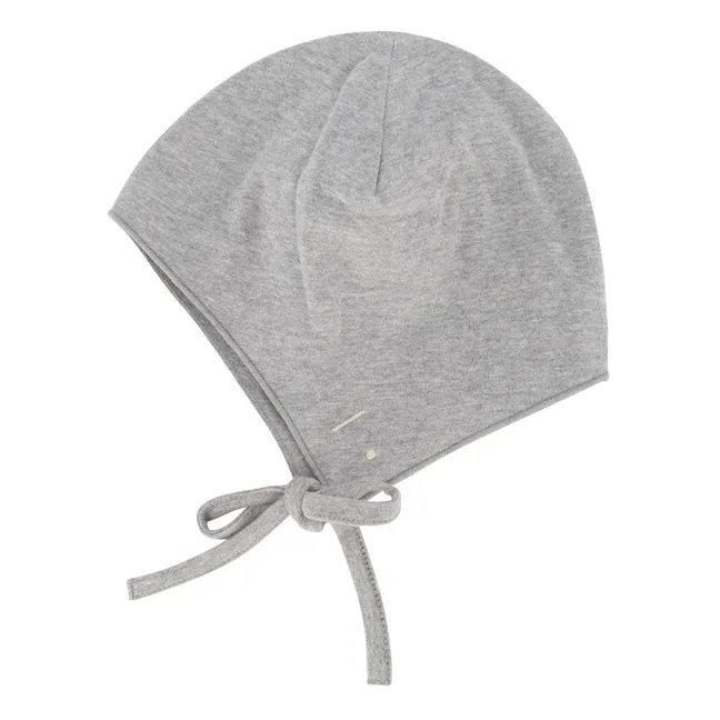 Gorro Bebé Algodón Bio | Gris