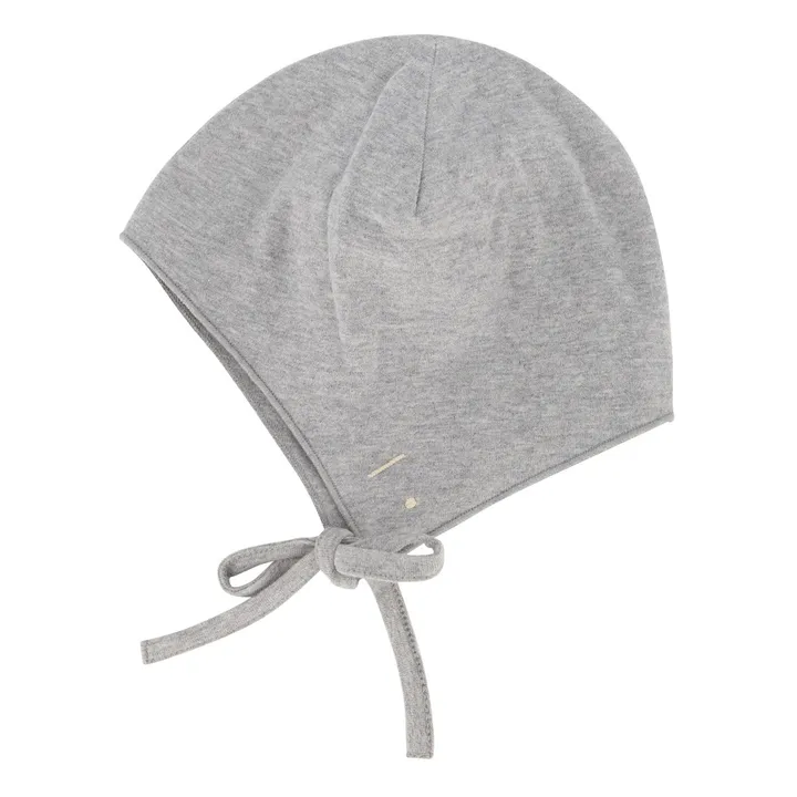 Mütze aus Bio-Baumwolle | Grau- Produktbild Nr. 0