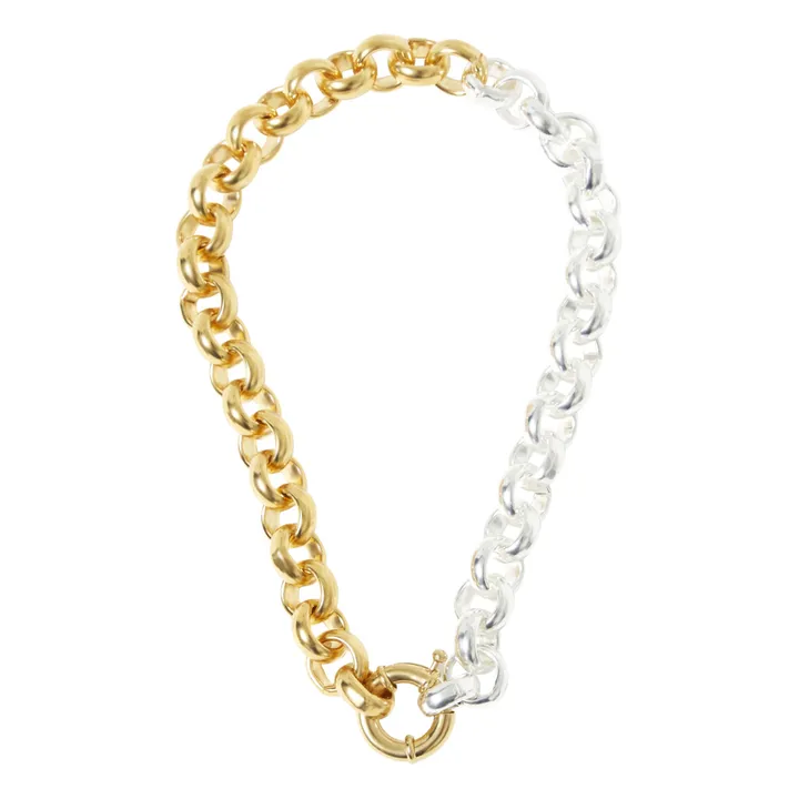 Zweifarbige Halskette | Gold- Produktbild Nr. 0