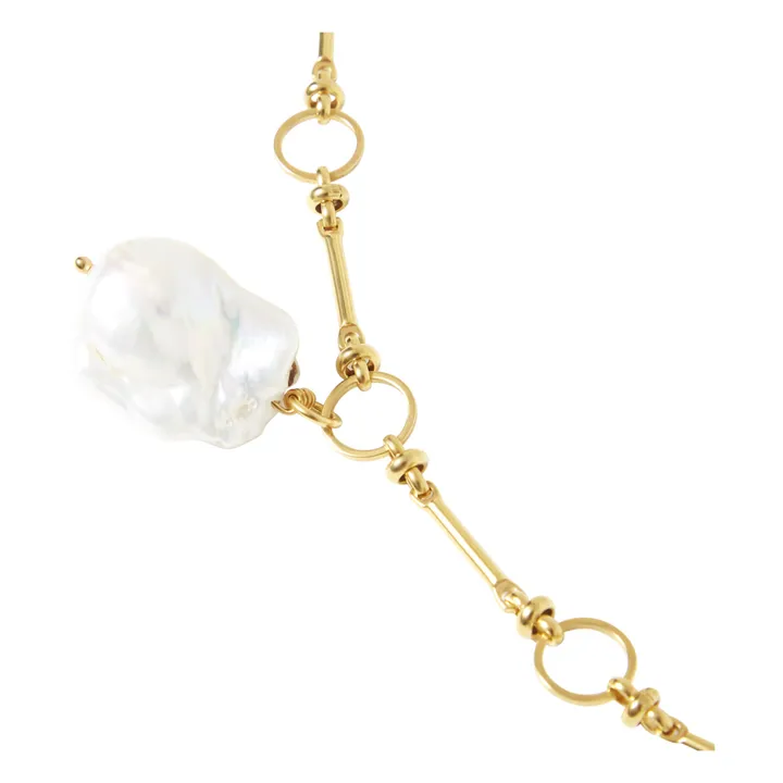 Halskette Perle | Gold- Produktbild Nr. 2