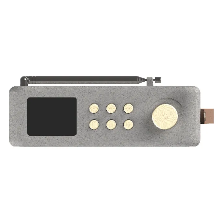 aTUNE Bluetooth Speaker Radio | Pearl grey- Product image n°2