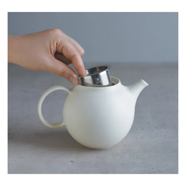 Teekanne aus Porzellan -500 ml | Weiß