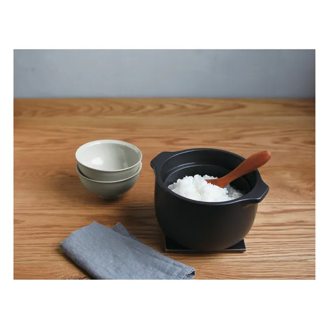 Rice cooker Kakomi de cerámica | Blanco