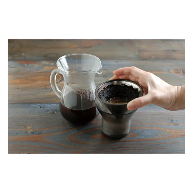 Set Carafe à café en acier inoxydable | Acier