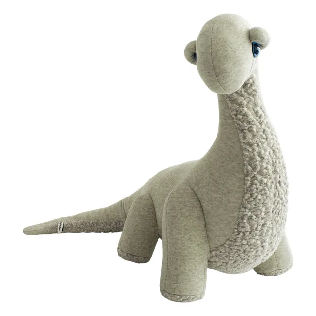 Peluche géante Diplo Papa 90 cm | Vert de gris