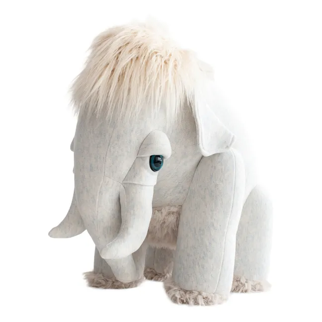 Peluche gigante 45 cm Mamut 45cm Bigstuffed x Smallable | Gris Claro