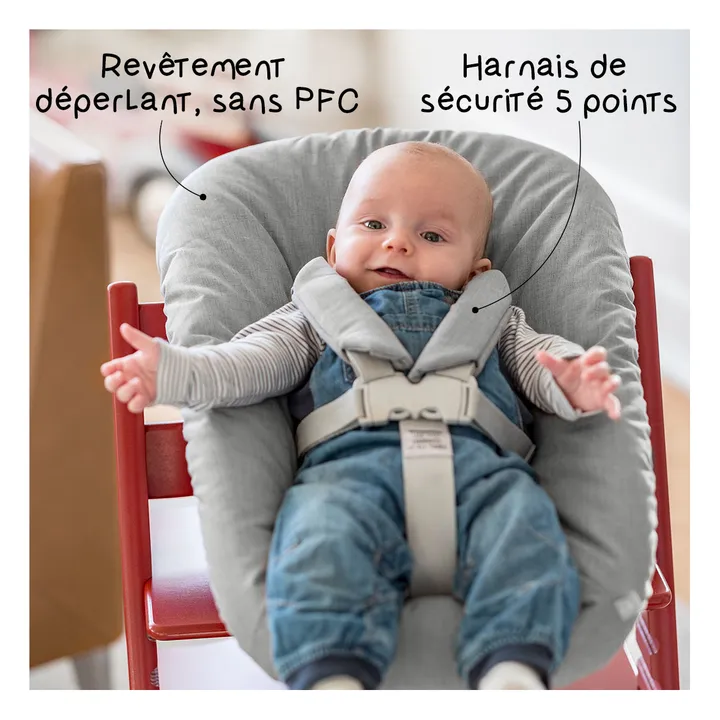 Tripp Trapp® Baby Seat Set | Grey- Product image n°5