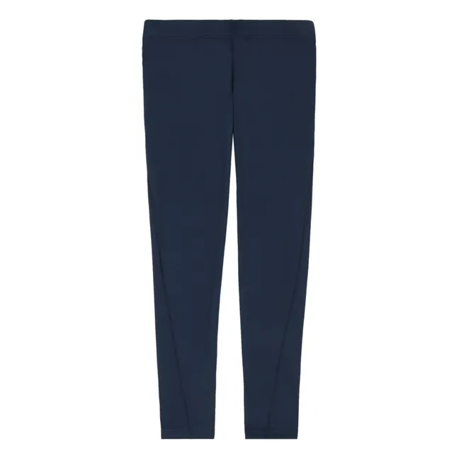 Legging de Ski Polyester Recyclé | Bleu marine