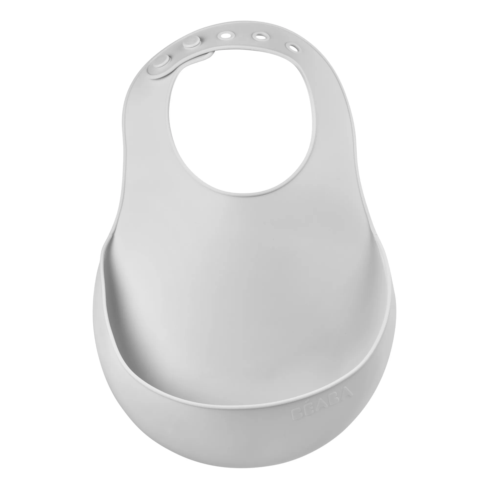 Béaba Pale Blue Silicone Bib