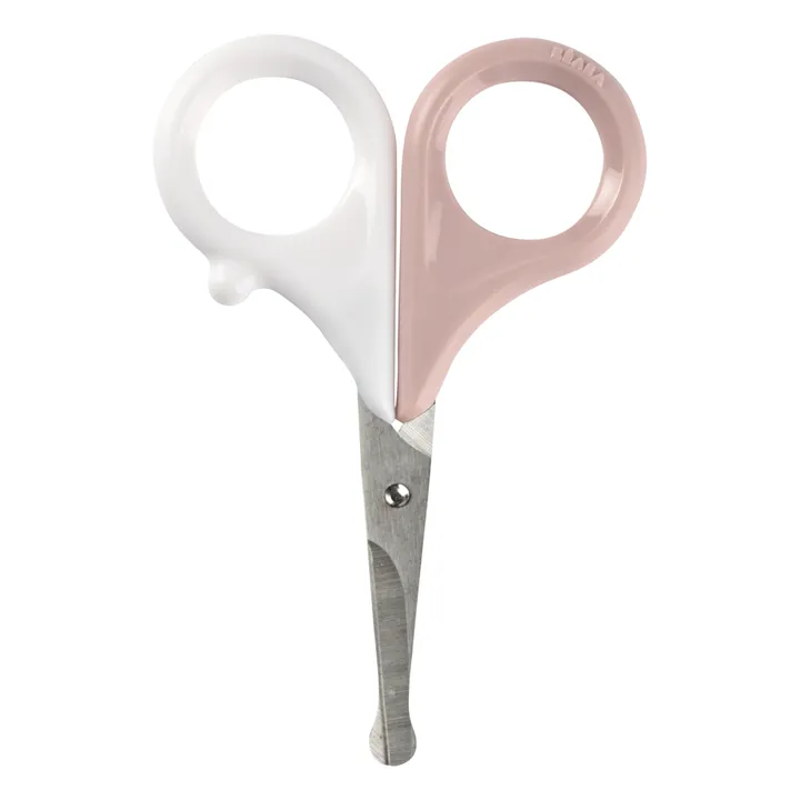 Tijeras de punta redonda para bebés | Rosa Pálido- Imagen del producto n°1