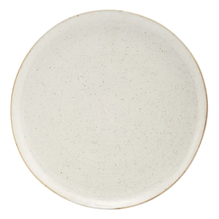 Teller Pion aus Porzellan | Weiß- Produktbild Nr. 0