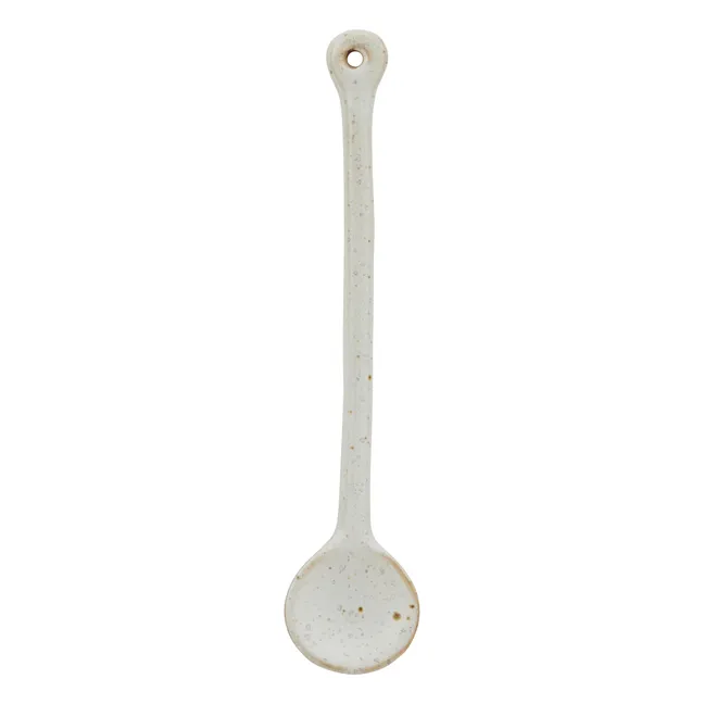 Pawn Porcelain Spoon | White