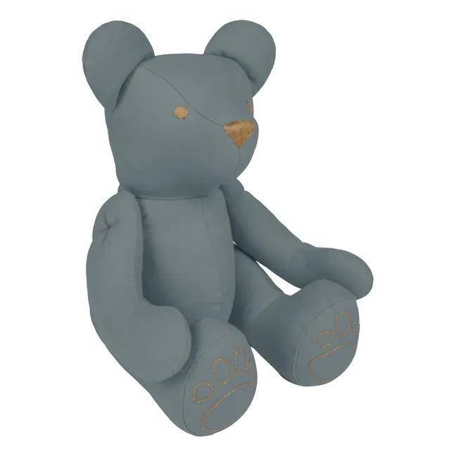 Organic Cotton Teddy Bear | Ice Blue S032