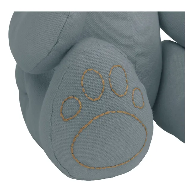 Organic Cotton Teddy Bear | Ice Blue S032