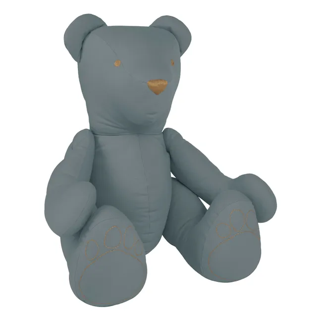 Organic Cotton Teddy Bear | Ice Blue S032