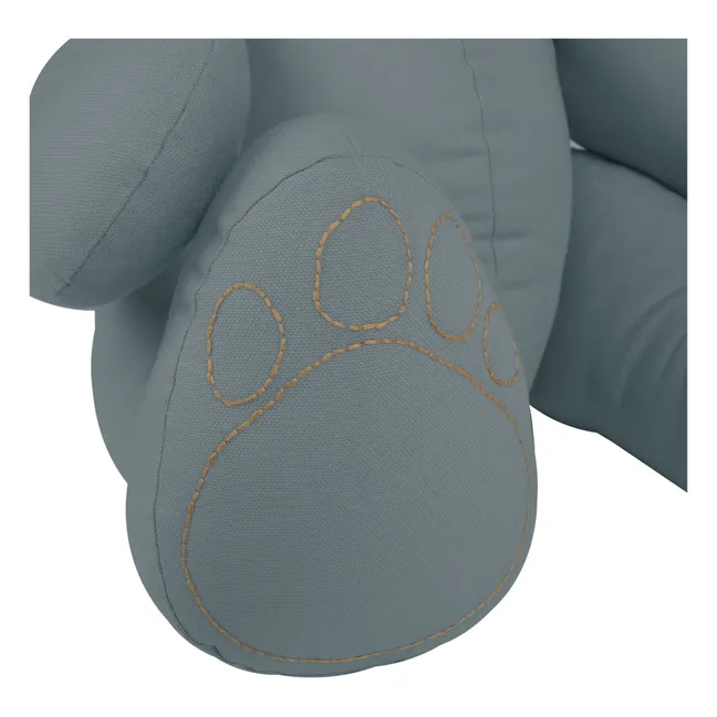 Organic Cotton Teddy Bear | Ice Blue S032