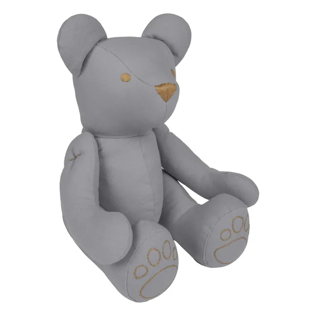 Bär Ted Bear aus Bio-Baumwolle | Stone Grey S045