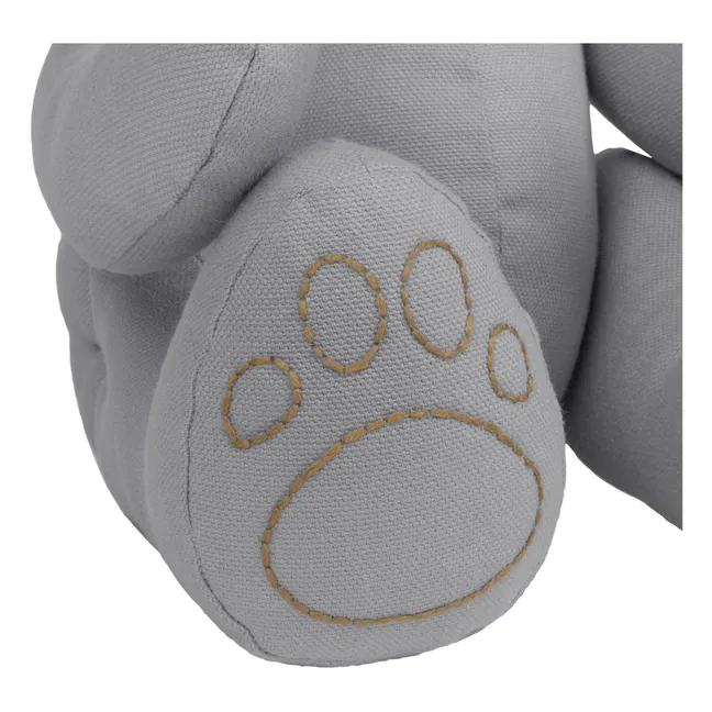Bär Ted Bear aus Bio-Baumwolle | Stone Grey S045