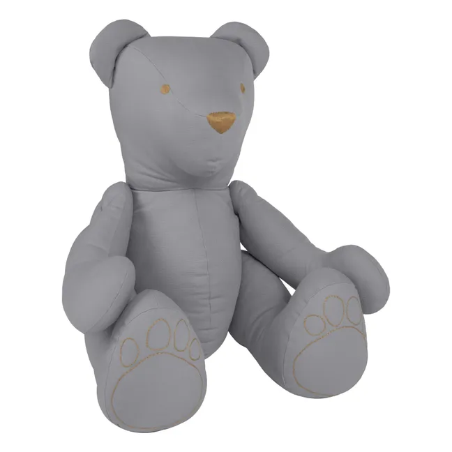 Bär Ted Bear aus Bio-Baumwolle | Stone Grey S045