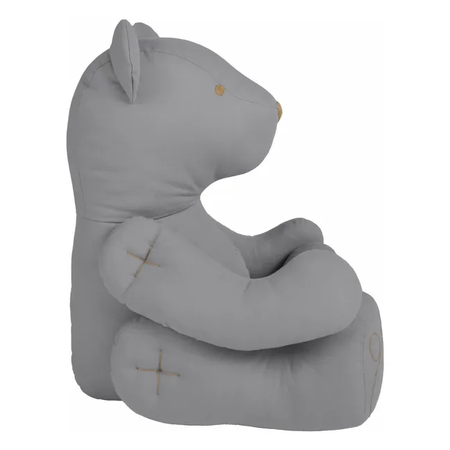 Bär Ted Bear aus Bio-Baumwolle | Stone Grey S045