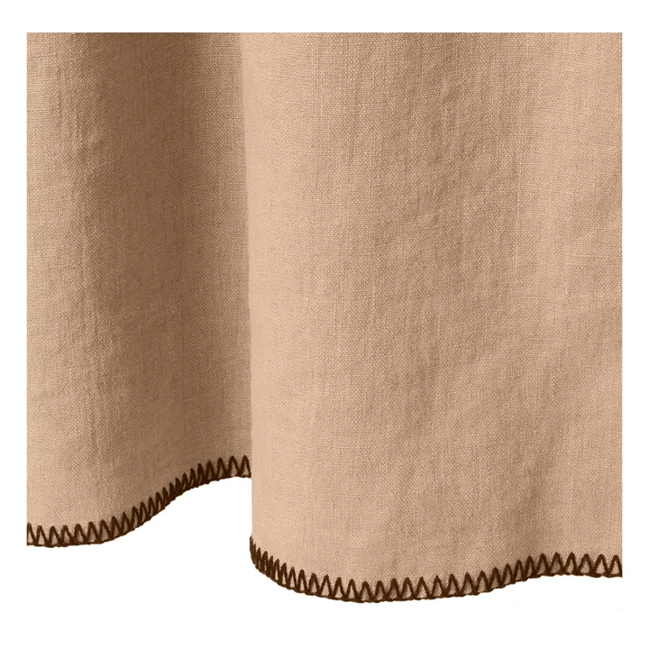 Vorhang aus Leinen | Altrosa- Produktbild Nr. 1