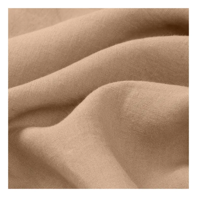Housse de coussin en lin lavé | Vieux Rose