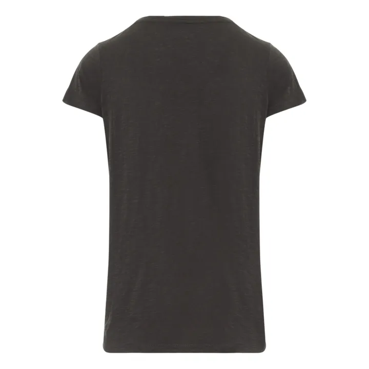 T-Shirt Tonton Vibes aus Bio-Baumwolle | Kohle- Produktbild Nr. 4