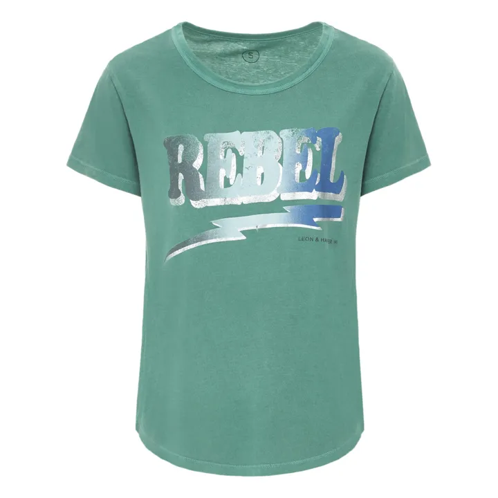 T-Shirt Toro Rebel aus Bio-Baumwolle | Chromgrün- Produktbild Nr. 0