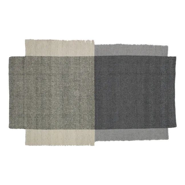 Nobsa Wool Rug  | Grey