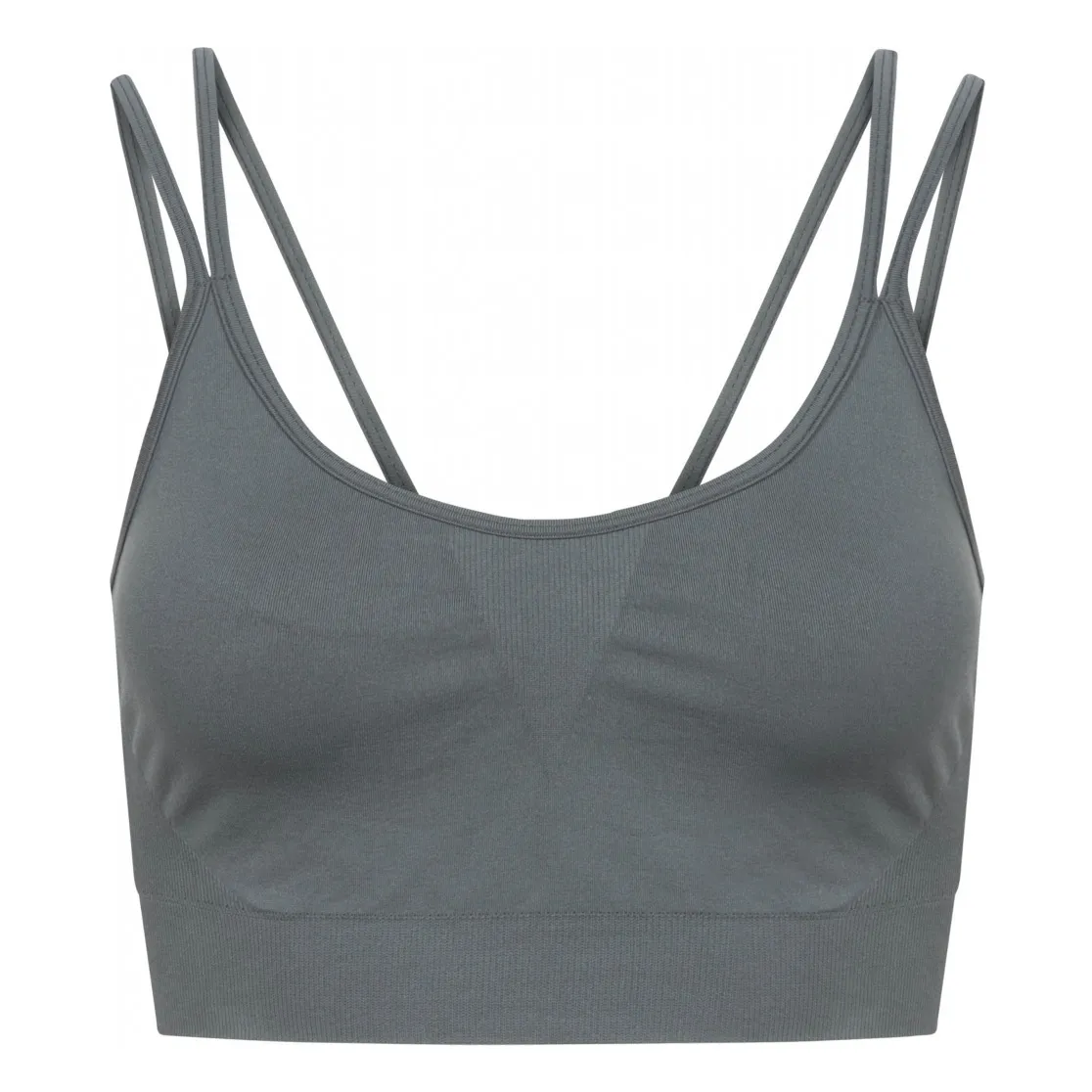 Gai+Lisva Stone Grey Sukha Yoga Top