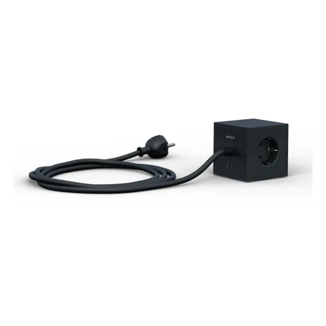 Cable de extensión Square 1 con conector USB | Negro