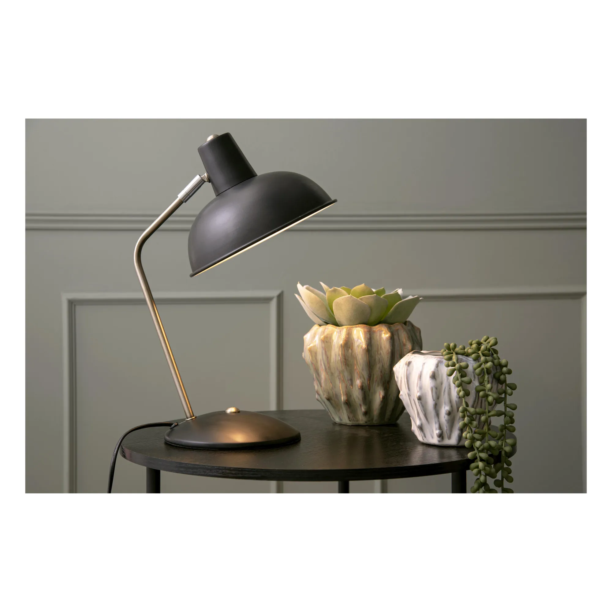 Lampe à poser Hood | Noir- Image produit n°1