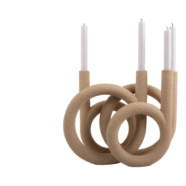 Ring Candle Holder | Brown
