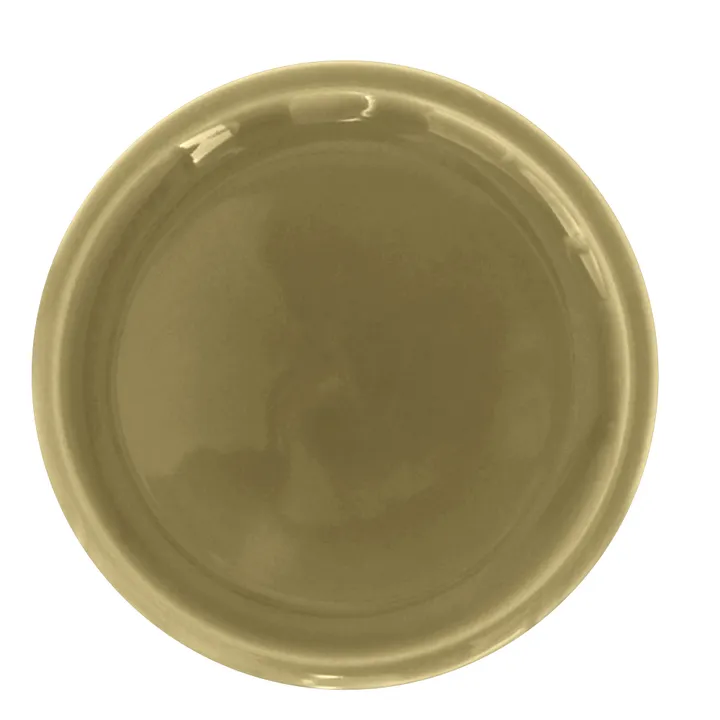 Plato Cantine de cerámica | Verde arcilla- Imagen del producto n°0