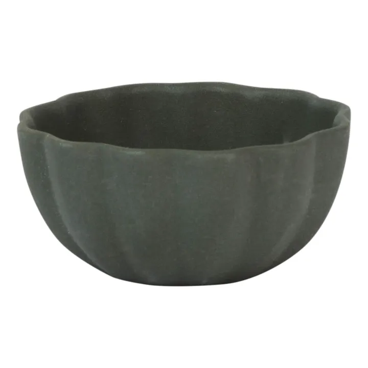 Petal Sharing Ceramic Bowl | Peacock Blue- Product image n°0