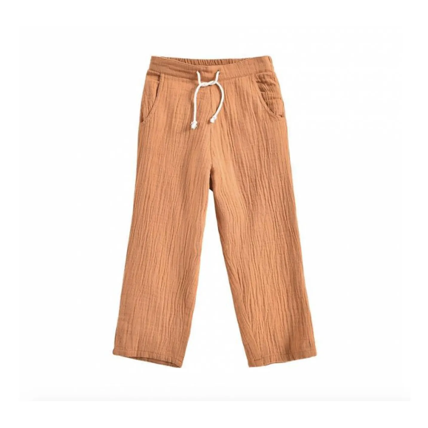 Louise Misha Ochre Acilu Trousers In Organic Cotton