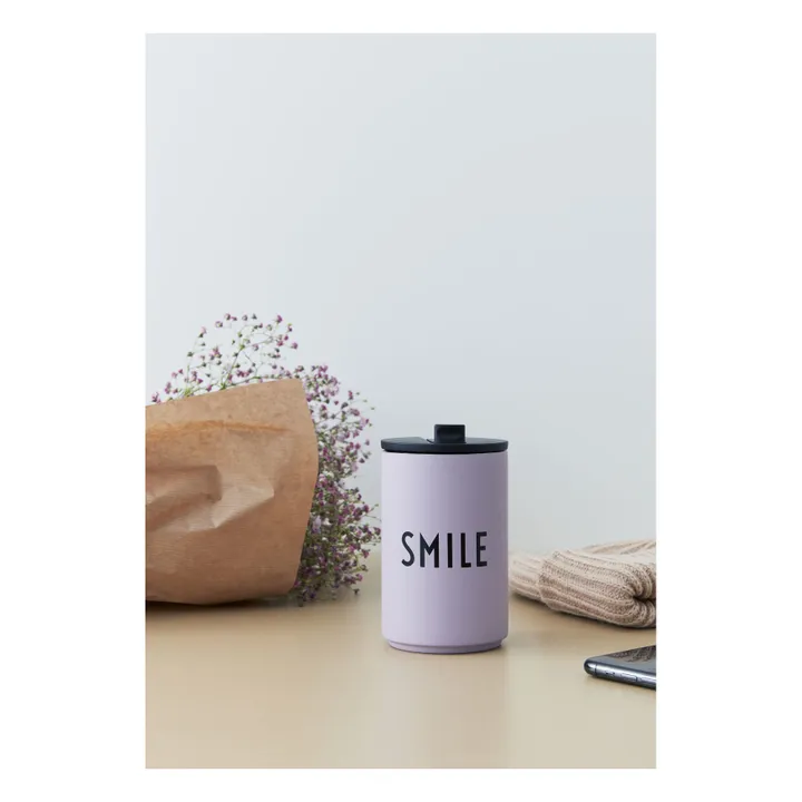 Tasse thermique Smile | Lavande- Image produit n°1