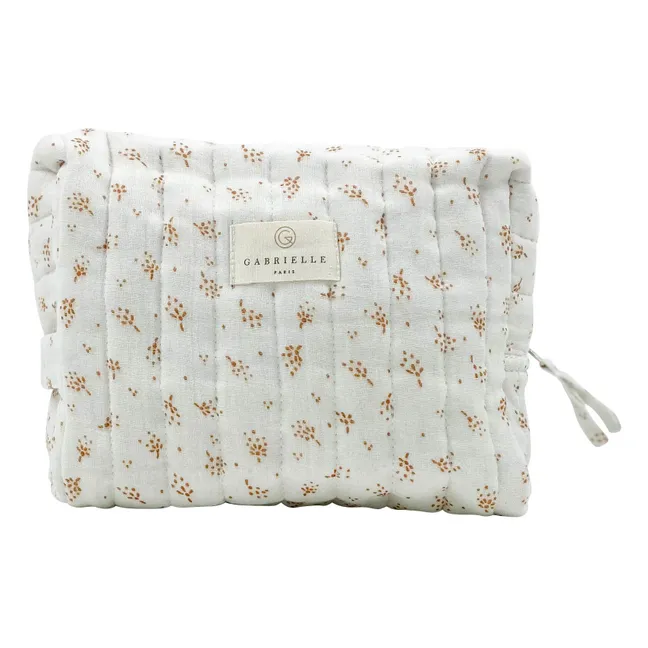 Organic Cotton Toiletry Bag | Honey