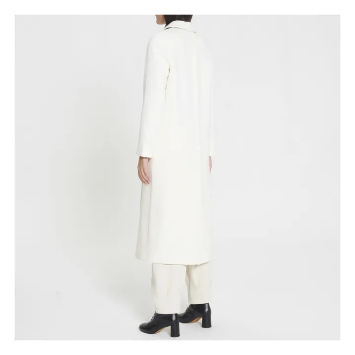 Mantel Dolan aus Wolle und Kaschmir | Seidenfarben- Produktbild Nr. 3