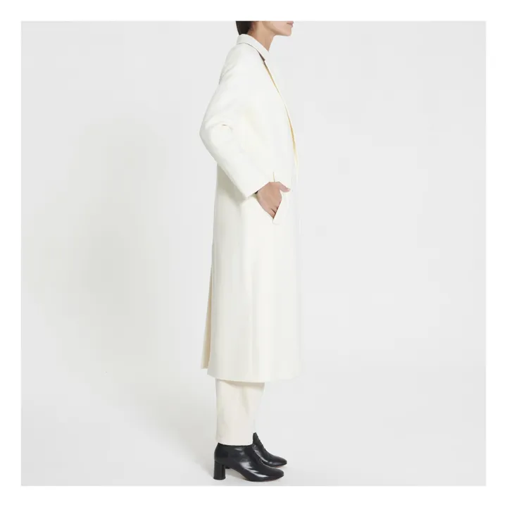 Mantel Dolan aus Wolle und Kaschmir | Seidenfarben- Produktbild Nr. 2