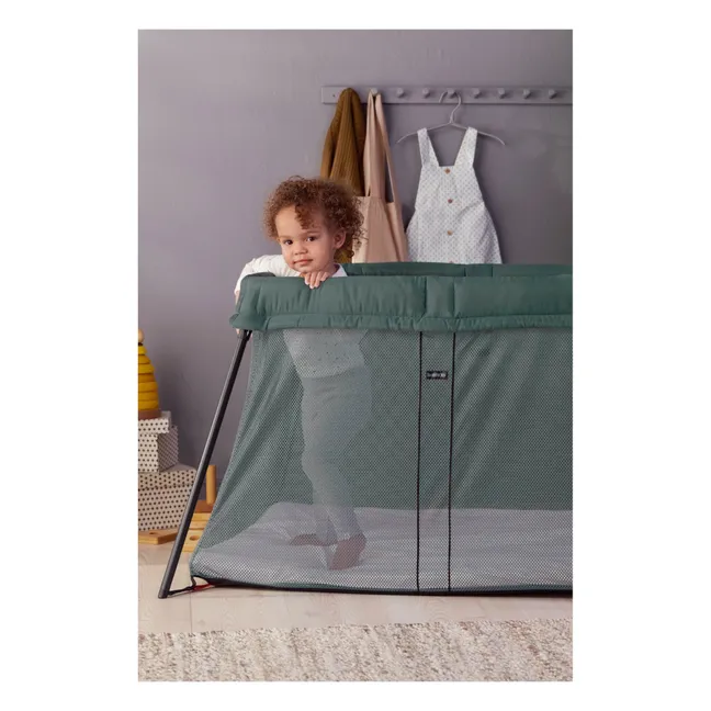 Light Travel Cot | Dark green